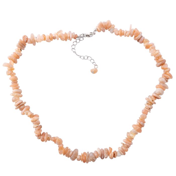 18" Chip Sunstone Necklace + Ext Chain (1 Piece) NETT