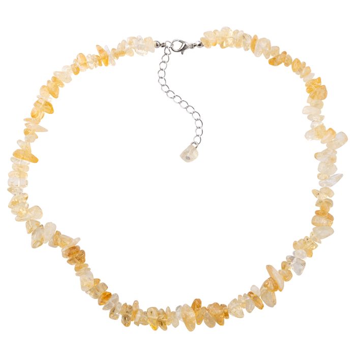 18 Chip Citrine A Necklace ext chain 1 Piece NETT from Rockshop Wholesale