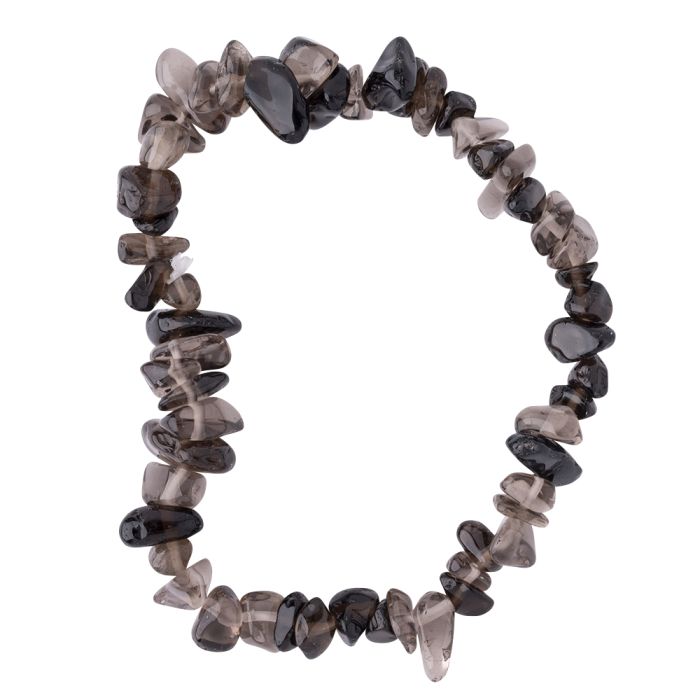 7.5" Smoky Quartz Chip Bracelet (1 Piece) NETT