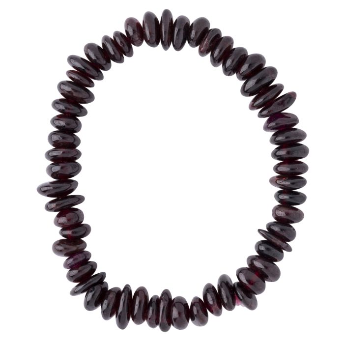 7.5" Garnet Chip Bracelet (1pc) NETT