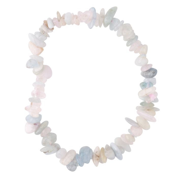 7.5" Chip Bracelet Morganite (1 Piece) NETT