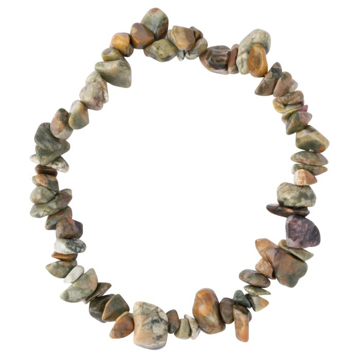 7.5" Rhyolite Chip Bracelet (1pc) NETT