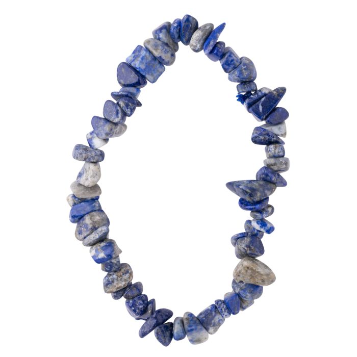 7.5" Lapis Chip Bracelet C (1pc) NETT