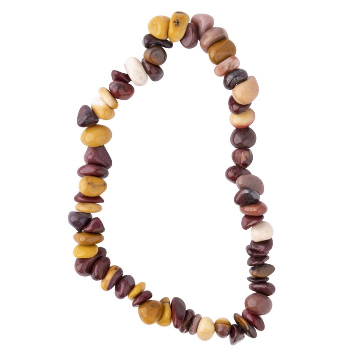 7.5" Freeform Mookaite Chip Bracelet (1pc) NETT