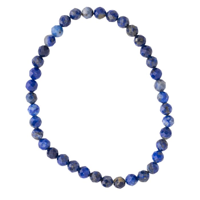 4mm Faceted Lapis Bracelet (1pc) NETT