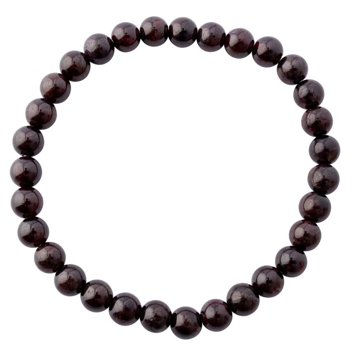 6mm Garnet Bead Bracelet (1pc) NETT