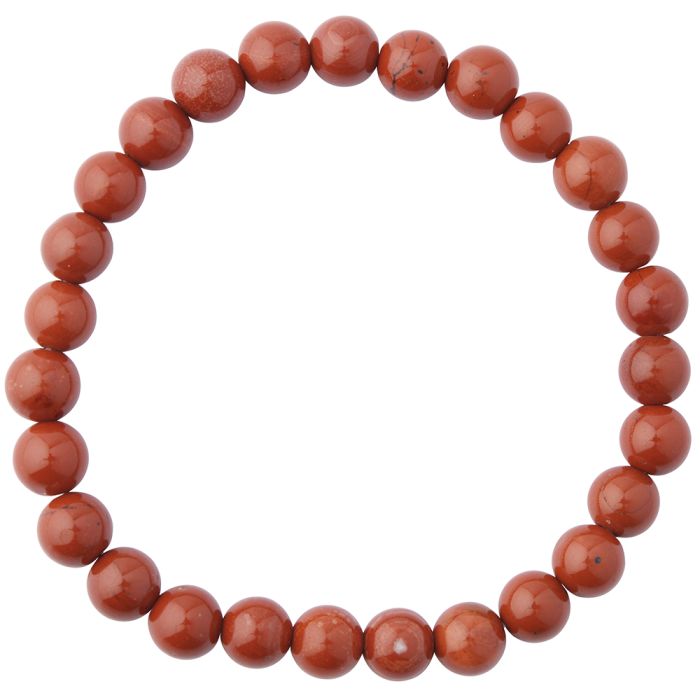 6mm Red Jasper Bead Bracelet (1piece) NETT