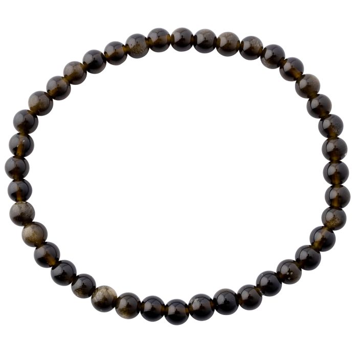 4mm Golden Obsidian Bead Bracelet (1pc) NETT