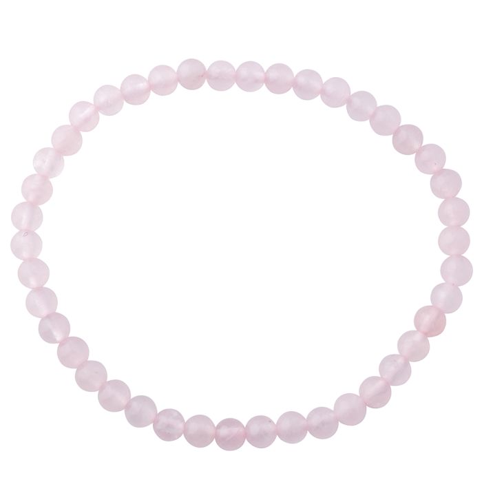4mm Rose Quartz Bead Bracelet (1pc) NETT