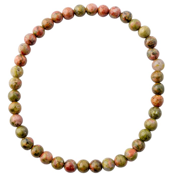 4mm Unakite Bead Bracelet (1pc) NETT