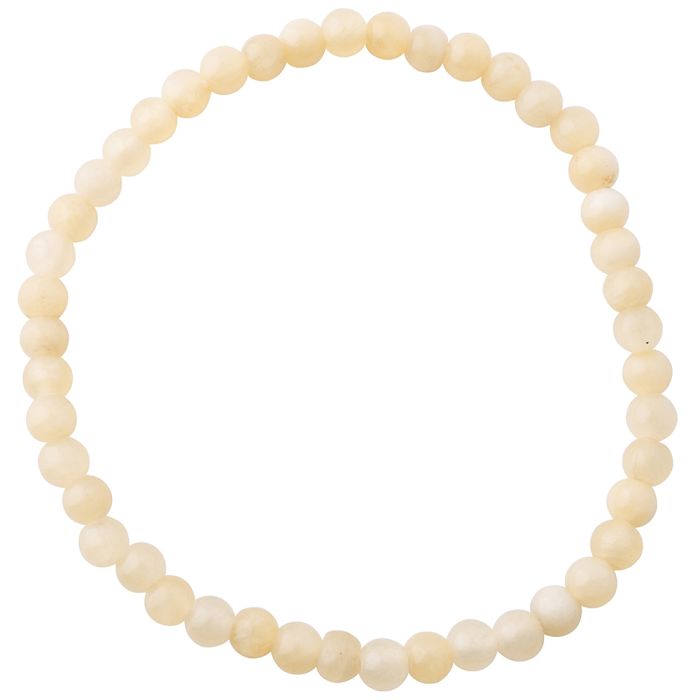 4mm Aragonite Bead Bracelet (1pc) NETT