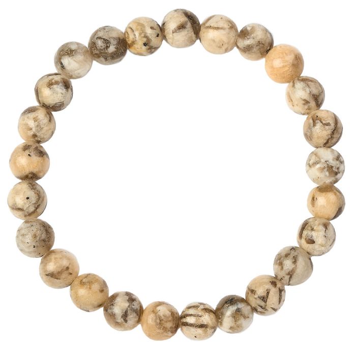 8mm Bead Bracelet Moonstone Feldspar (1pc)