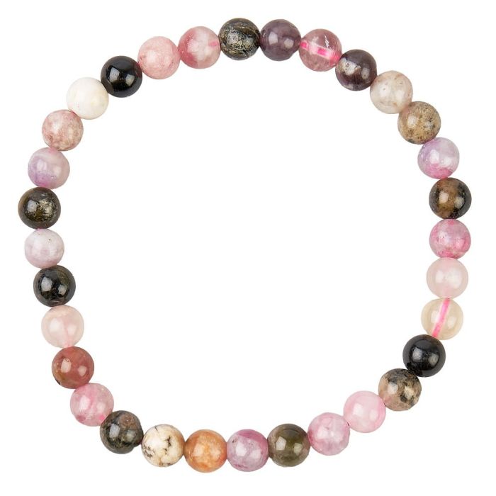 6mm Bead Bracelet Tourmaline (1pc)