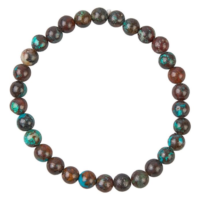 6mm Chrysocolla Bead Bracelet (1pc)