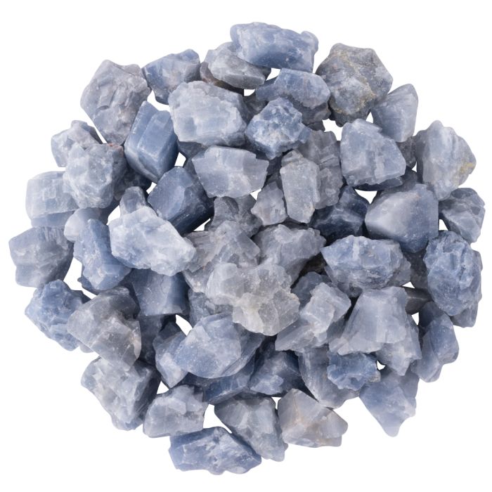 Blue Calcite Mexico 0.5-1.5" (1KG, approx. 77pcs) NETT