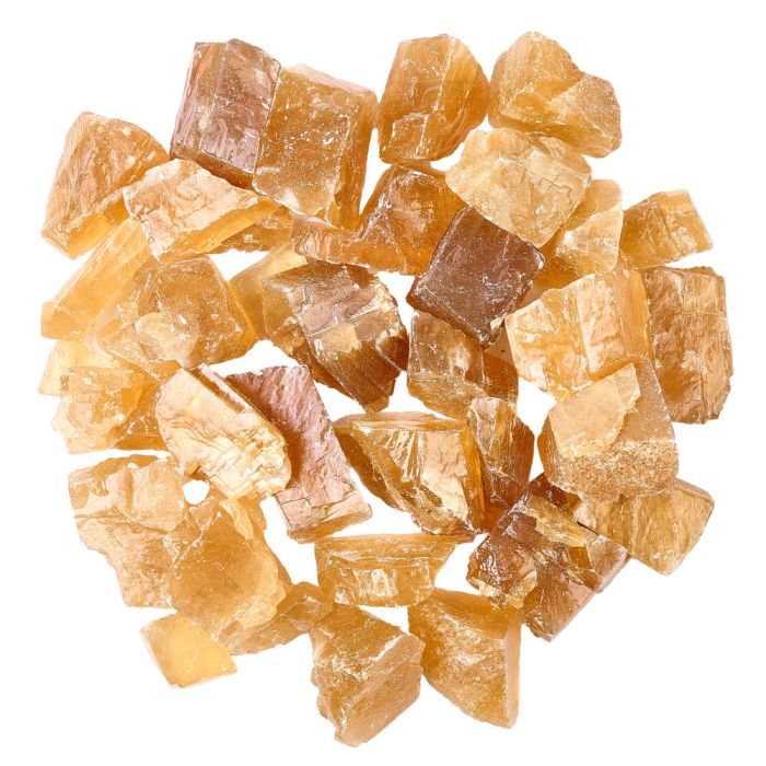 Citrine Calcite Mexico 0.5-1.5" (1KG, approx. 49pcs) NETT