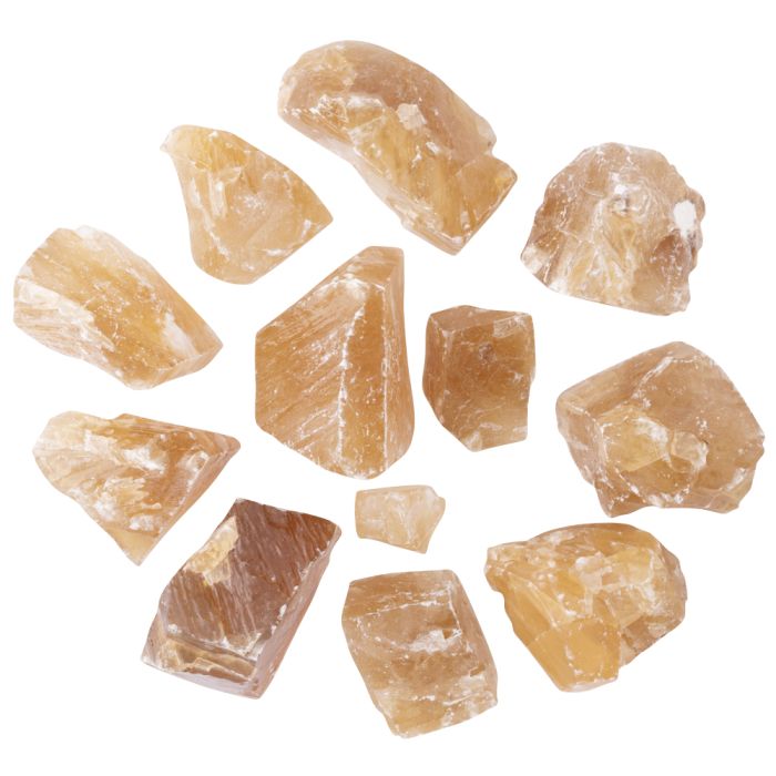 Citrine Calcite Mexico 1.6-2.5" (1kg) NETT