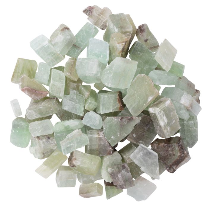 Green Calcite, Mexico 0.5-1.5" (1KG, approx 62pcs) NETT