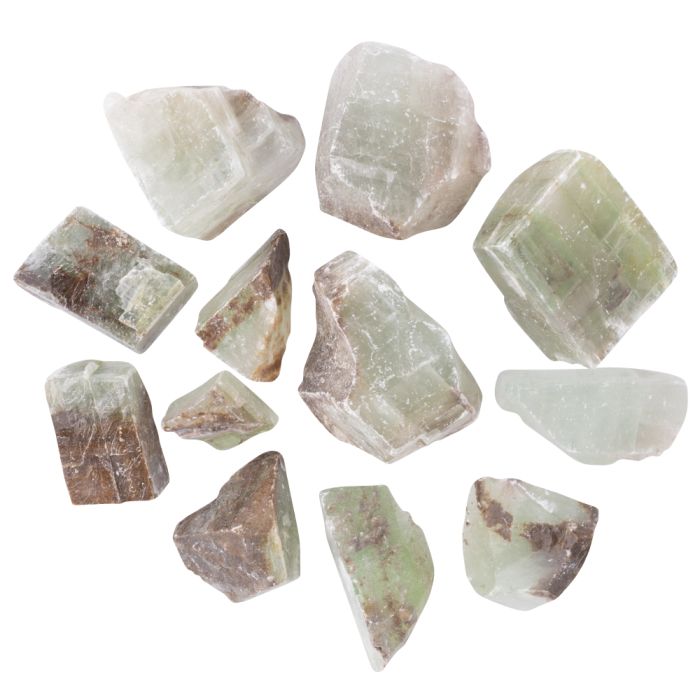 Green Calcite Mexico 1.6-2.5" (1kg) NFD