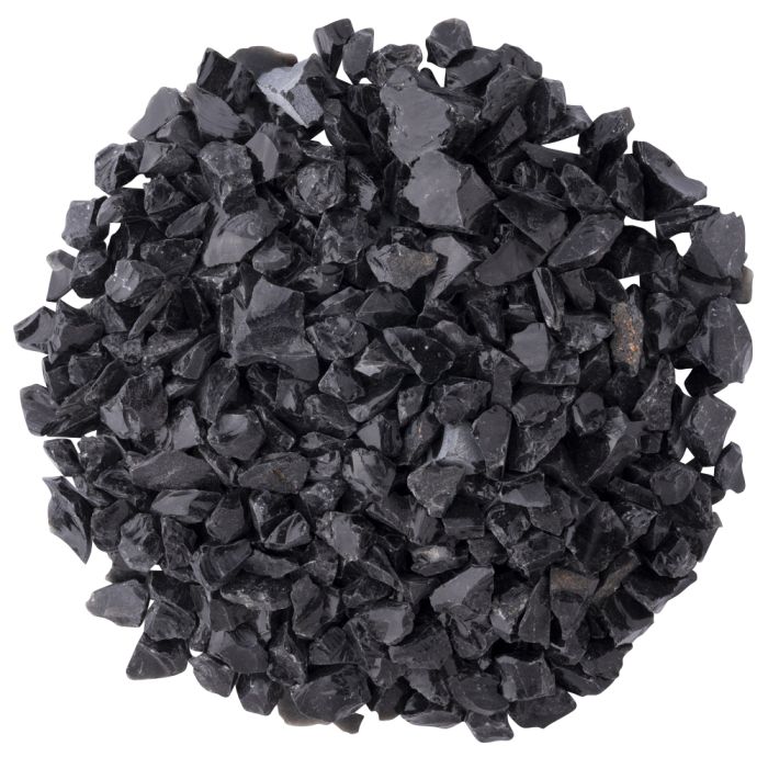 Black Obsidian Mexico 0.5-1" (1KG, approx. 320pcs) NETT