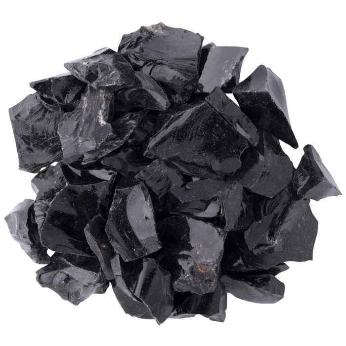 Black Obsidian Mexico 1.6-2" (1kg, approx. 50pcs) NETT