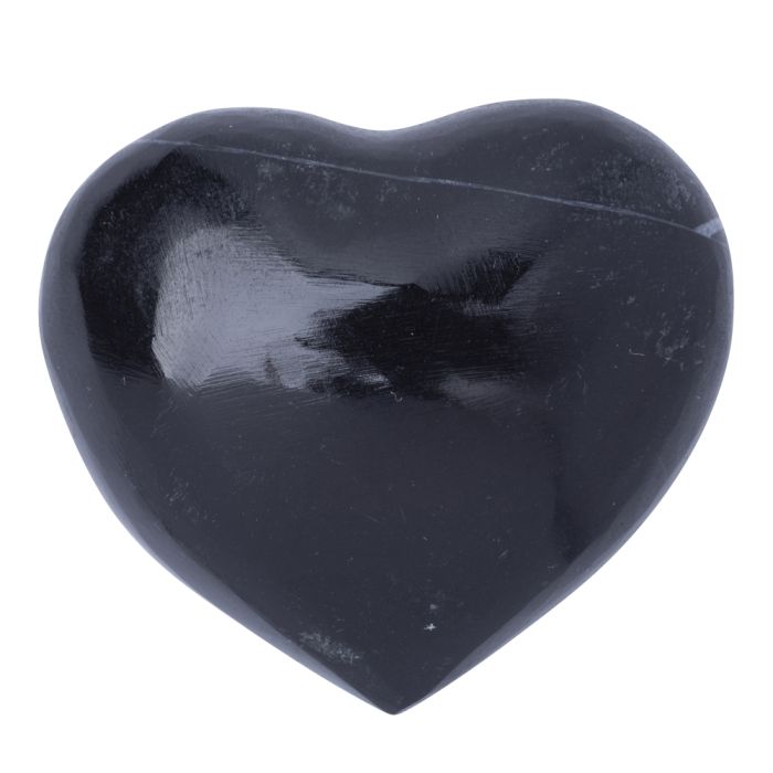 Black Onyx Puff Heart 4.5x4x2cm (1pc) NETT