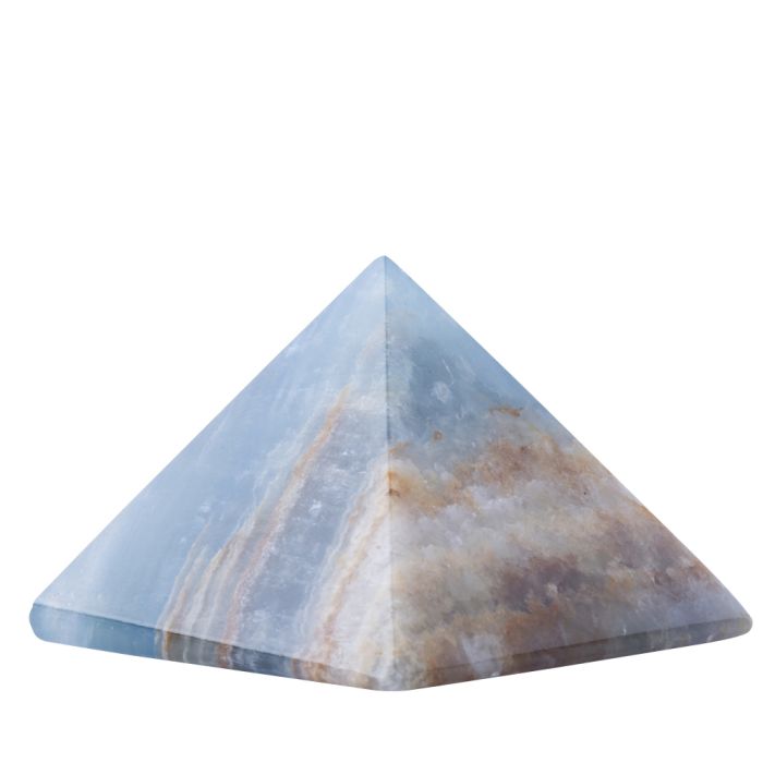 Blue Onyx Pyramid 4x4x4cm (1pc) NETT