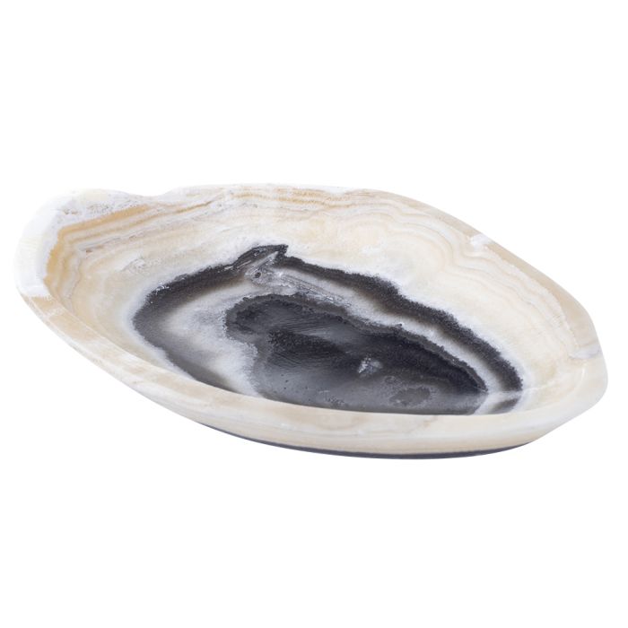 Zebra Onyx Bowl Irregular Form 13-17 cm (1pc) NETT