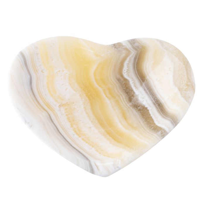 Zebra Onyx Heart Bowl 10x8x2.5cm (1pc) NETT