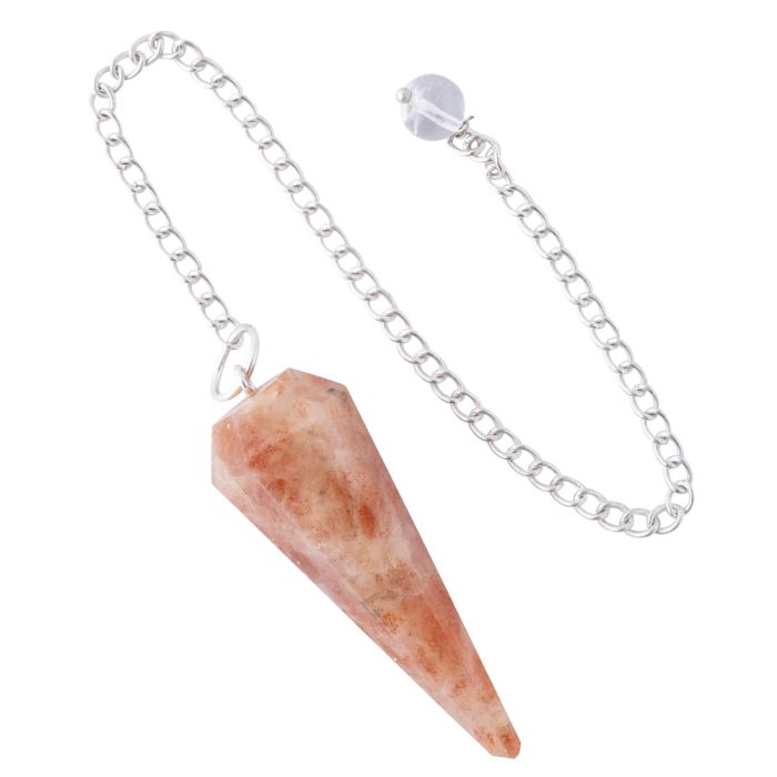 Sunstone Pendulum With 6" Chain (1pc) NETT