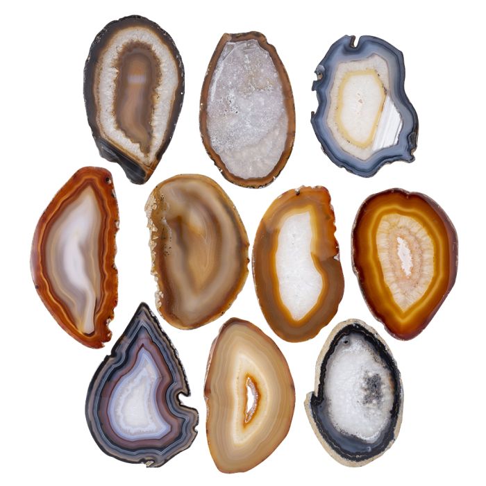 A3 Agate Slice Natural (2.5" to 3") NETT