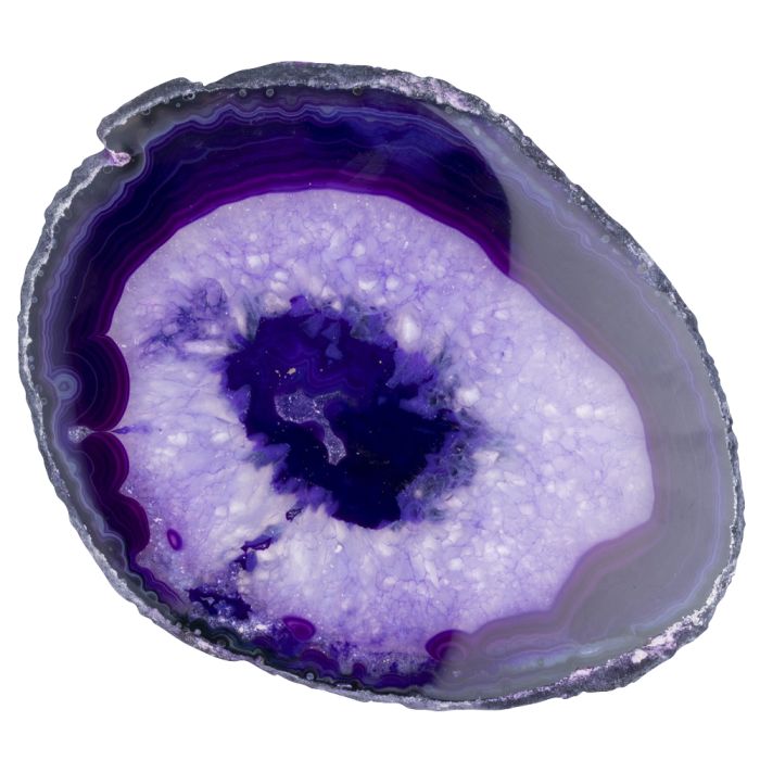 A9 Agate Slice Purple (7" to 8") NETT