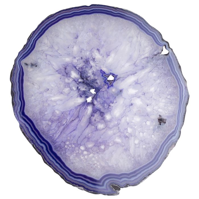 A10 Agate Slice Purple (8" to 10") NETT