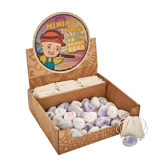 Mining Mike's Dragons Eggs Retail Box (50 Piece) NETT