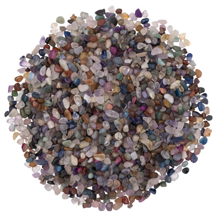 Brazilian Tumblestone Chips Mix 5-10mm (1kg) NETT