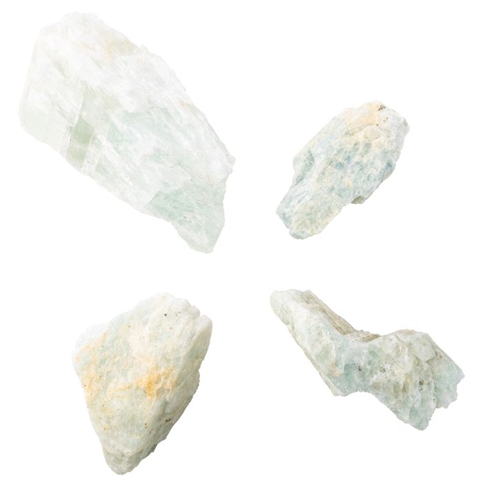 Aquamarine (Beryl) 1-4", Minais Gerais, Brazil (1kg) NETT