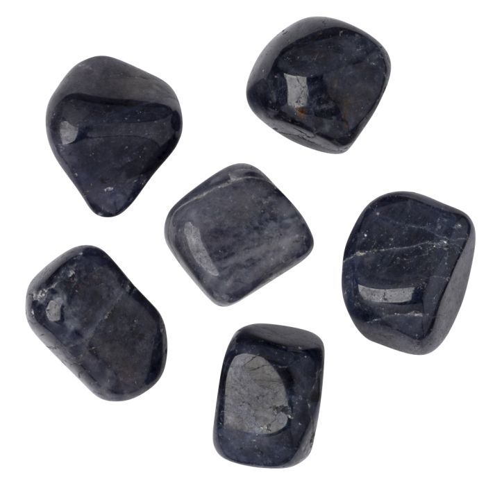 Iolite Large Tumblestone 30-40mm, India (100g) NETT