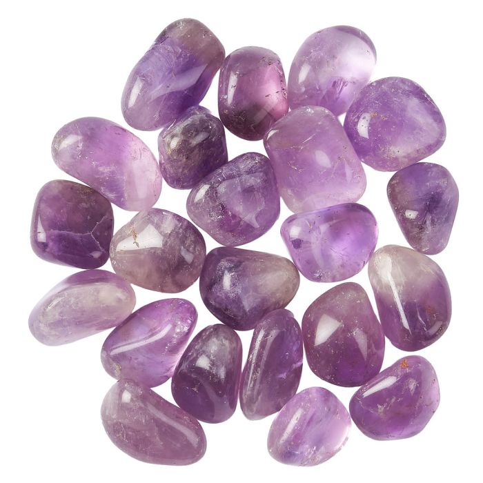 Amethyst Tumblestones, Medium, 20-30mm (250g) 