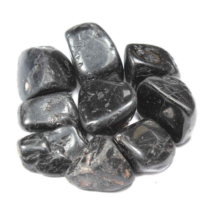 Black Tourmaline 30-50mm Extra Large Tumblestone (250g) 