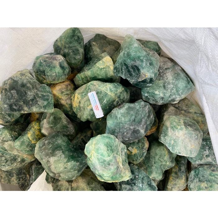 Fluorite Green 5-15cm, China (1kg) NETT