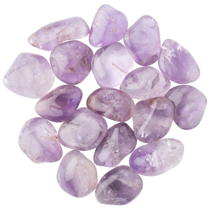 Amethyst Medium Tumblestone 20-30mm, Brazil (250g) NETT