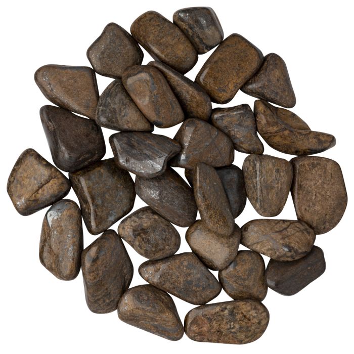 Bronzite Medium Tumblestone 20-30mm, Brazil (250g) NETT