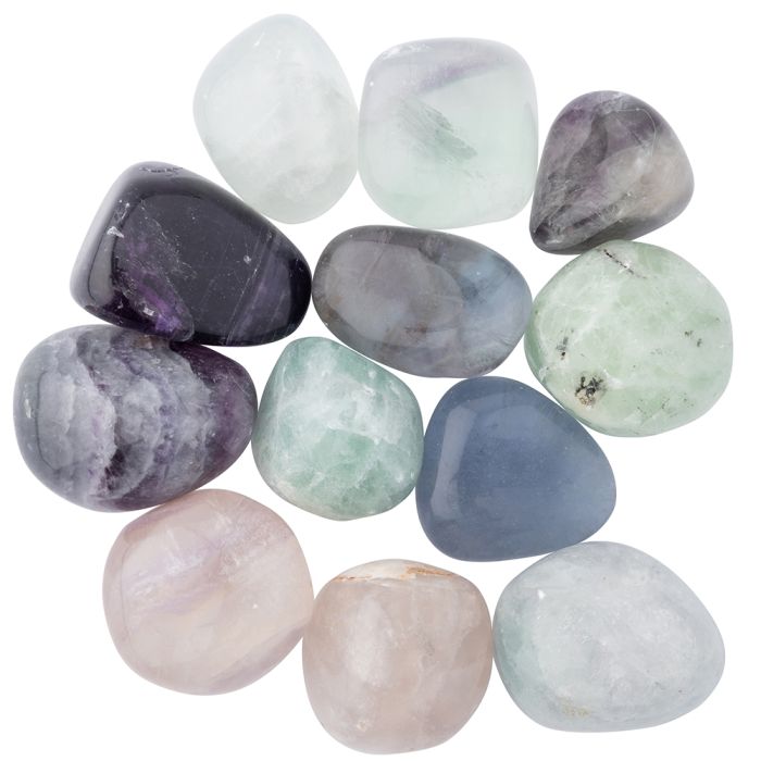 Fluorite 20-30mm Medium Tumblestone (250g) NETT