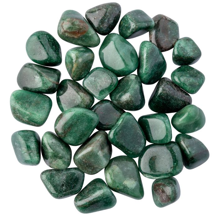 Aventurine Medium Tumblestone 20-30mm, Brazil (250g) NETT