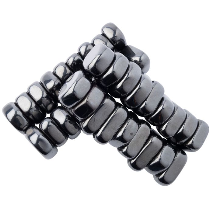 Magnetic Tumbled Hematite Fridge Magnets 20 30mm 1kg NETT