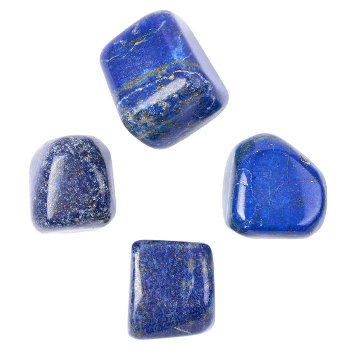 Lapis Large Tumblestone 30-40mm, China (100g) NETT