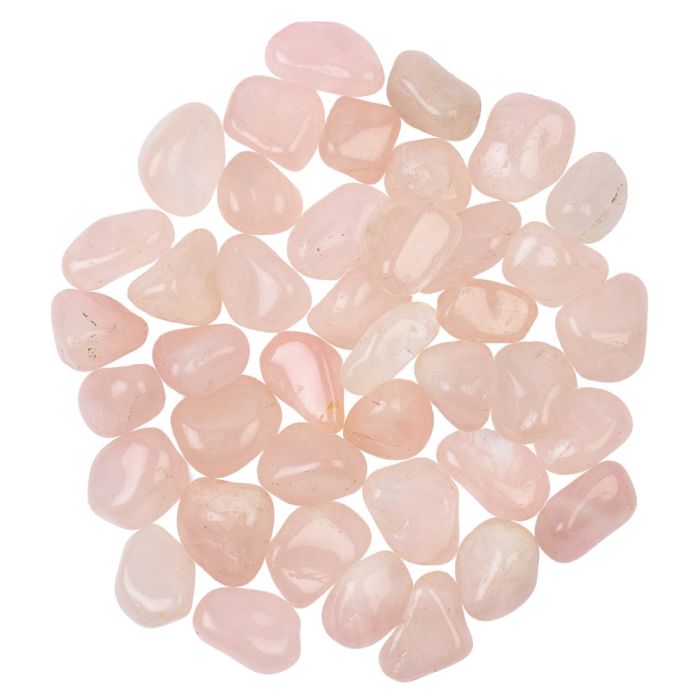 Rose Quartz Small Tumblestone 10-20mm (250g) NETT