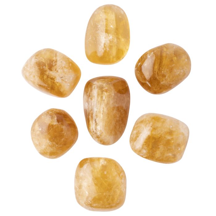 Calcite Honey Medium Tumblestone 20-30mm, China (100g) NETT