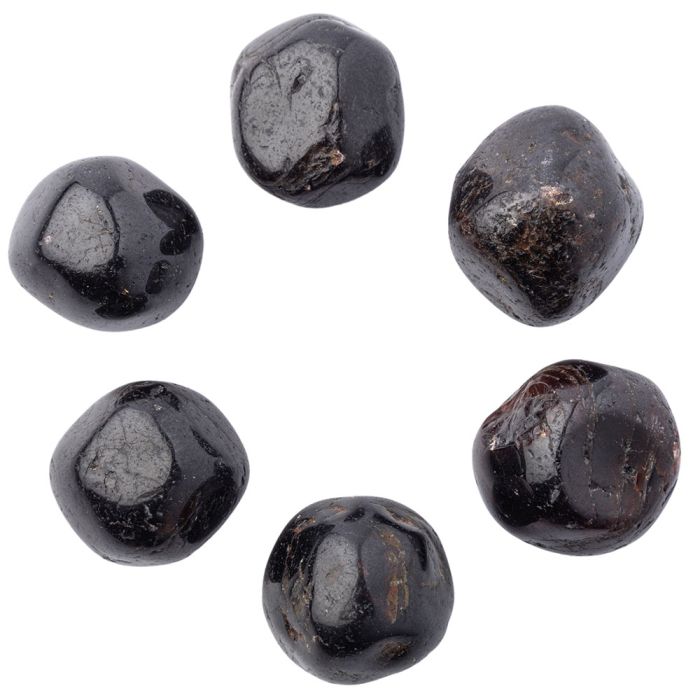 Garnet Medium Tumblestone 20-25mm, China (100g) NETT