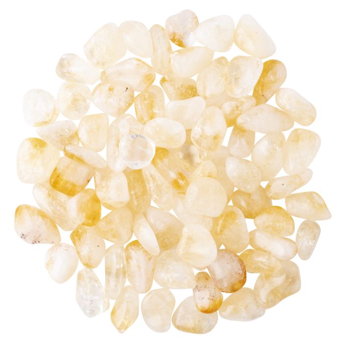 Citrine Heat Treated B Grade Small Tumblestone 10-20mm, Brazil (250g) NETT